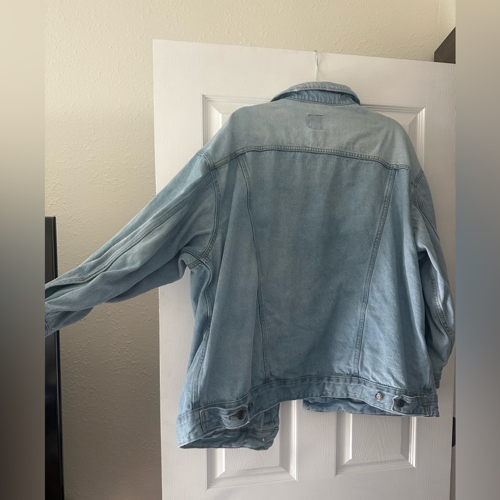 wild fable Light Wash Blue Denim Jacket - Picture 7 of 7
